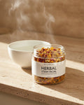 Herbal Facial Steam Blend — Rose + Chamomile
