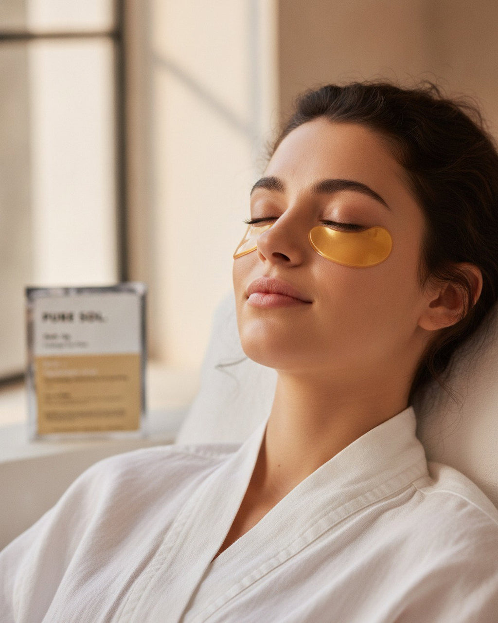 Gold Hydrogel Eye Masks — 6 Pairs
