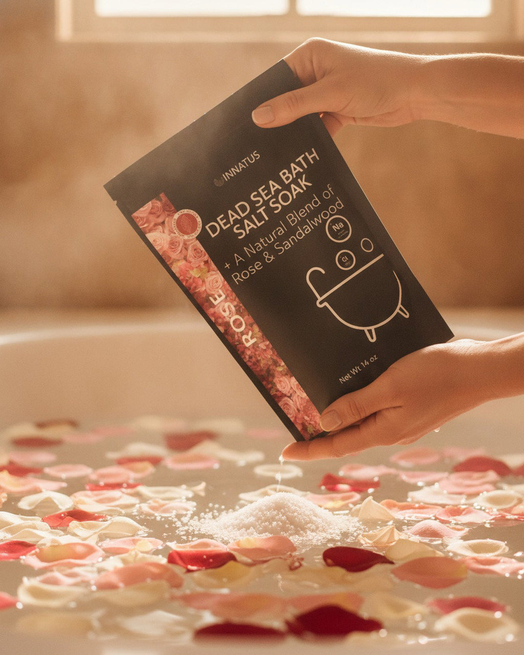 Rose Dead Sea Bath Soak — 21 Minerals