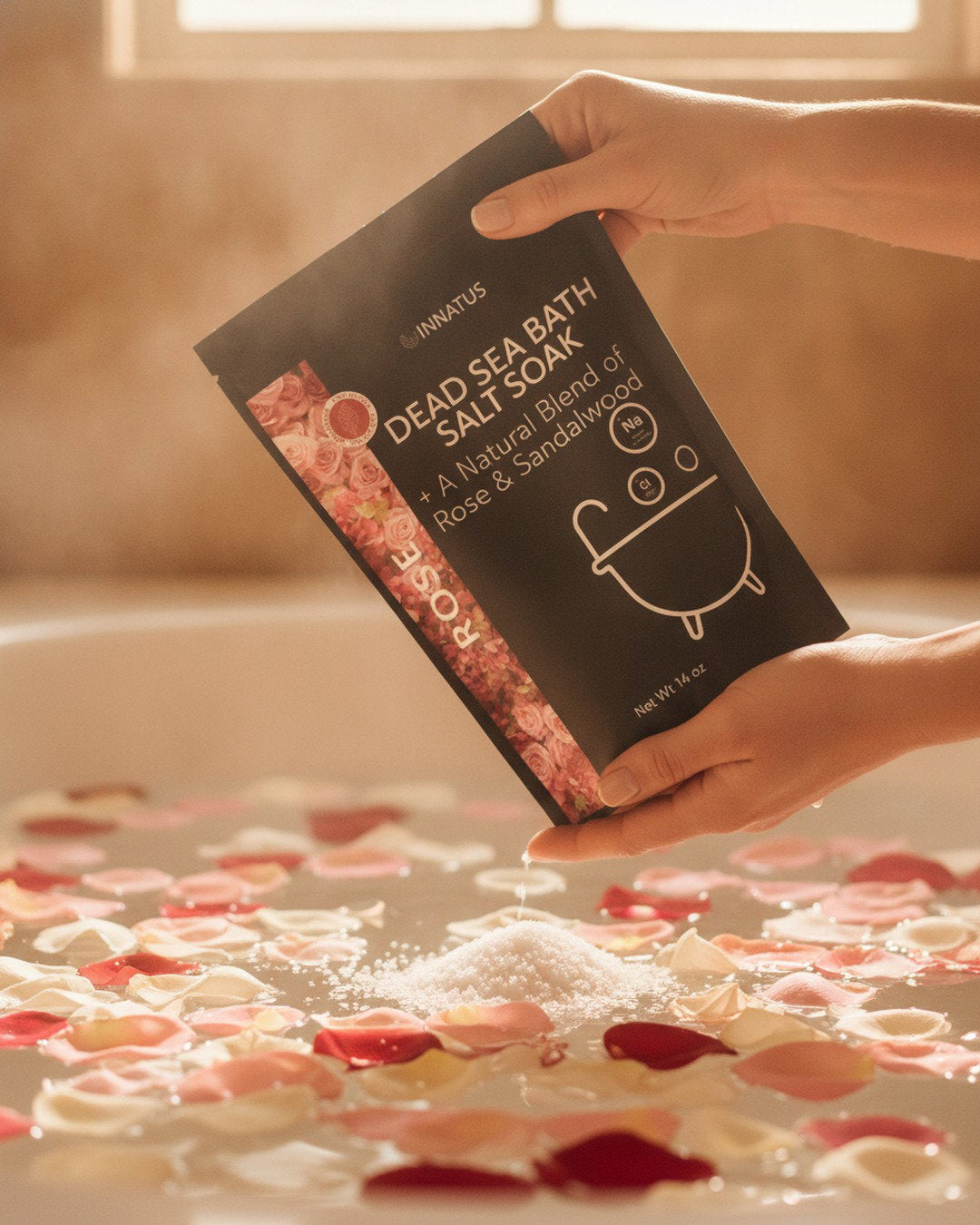 Rose Dead Sea Bath Soak — 21 Minerals