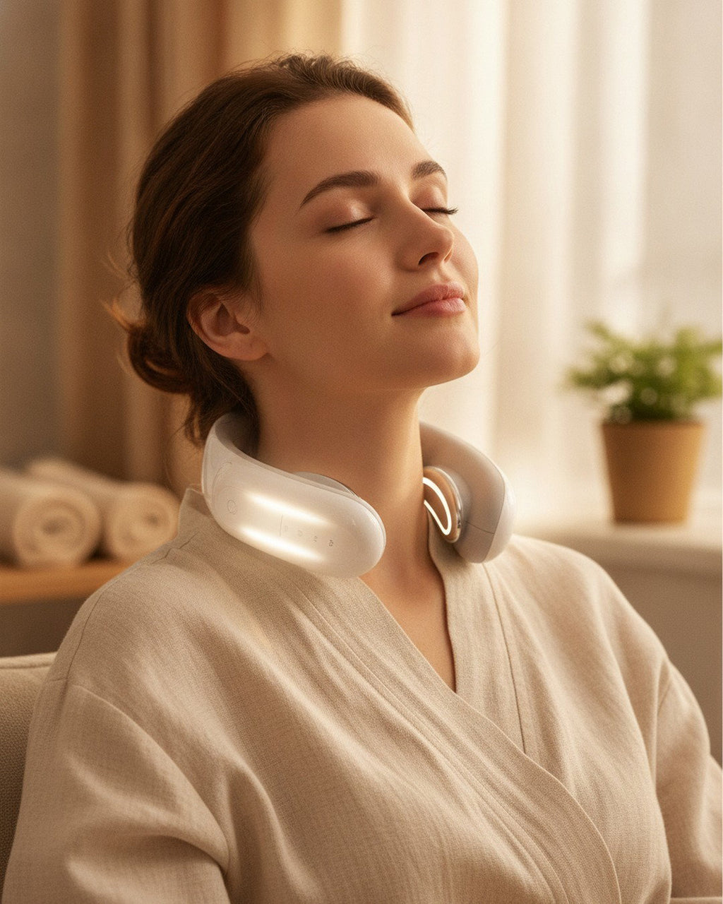 Sereline Neck Release — Smart Neck + Shoulder Massager