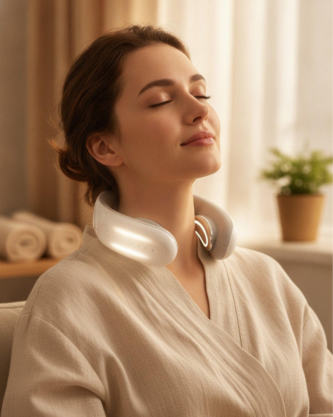 Sereline Neck Release — Smart Neck + Shoulder Massager