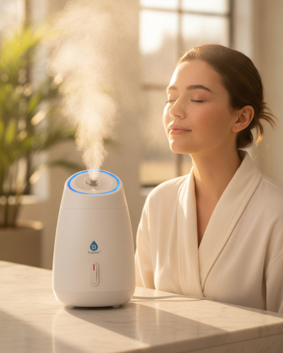 Sereline Facial Steamer — Warm Mist Ritual