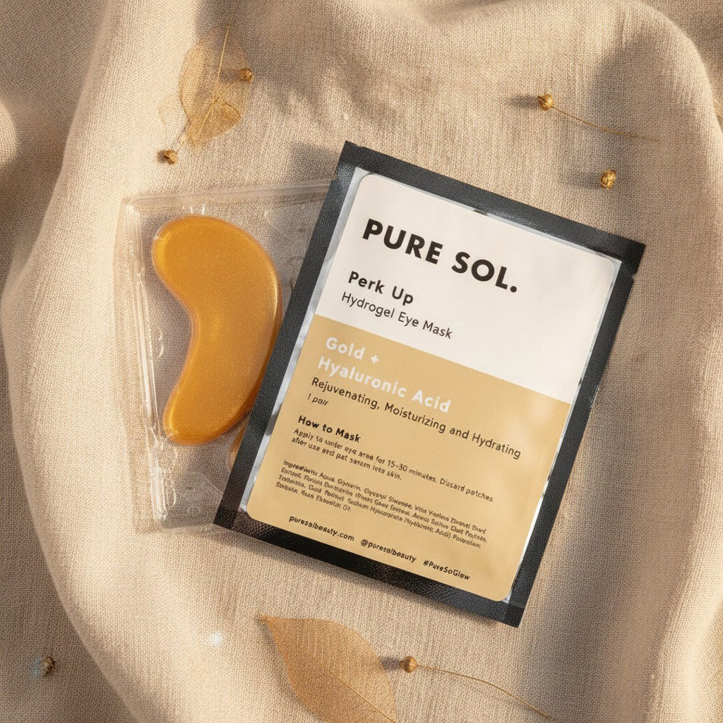 Gold Hydrogel Eye Masks — 6 Pairs