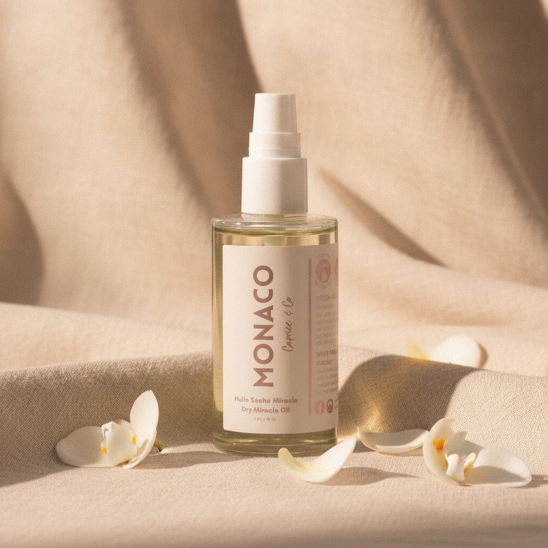 Monaco Dry Body Oil — White Freesia + Orchid