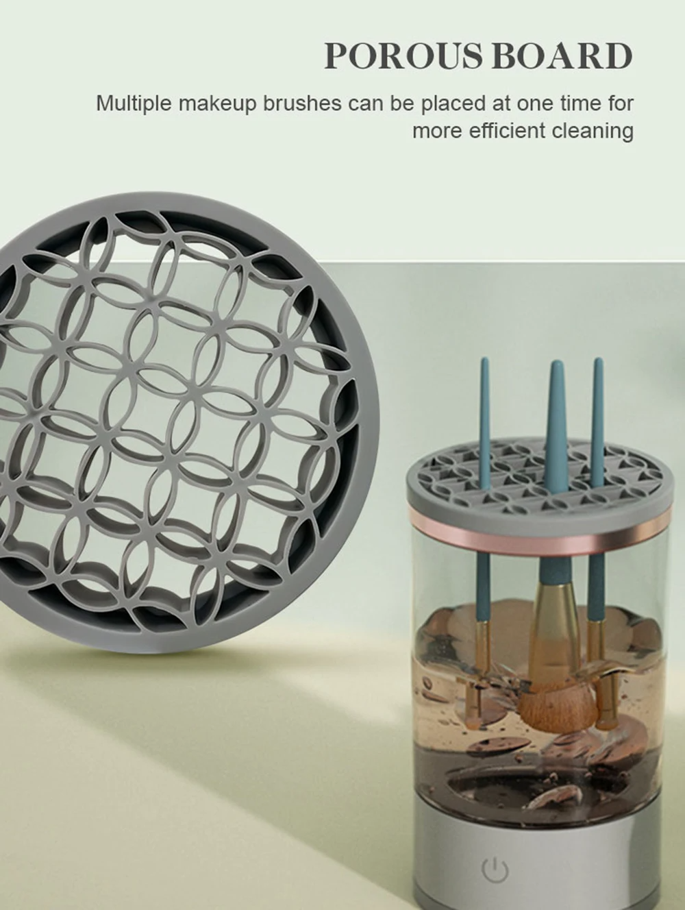 60-Second Electric Brush Cleaner