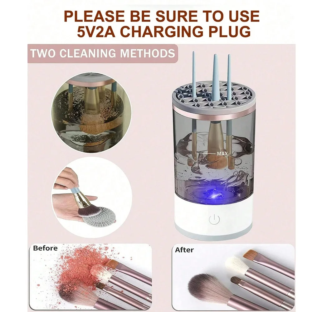 60-Second Electric Brush Cleaner