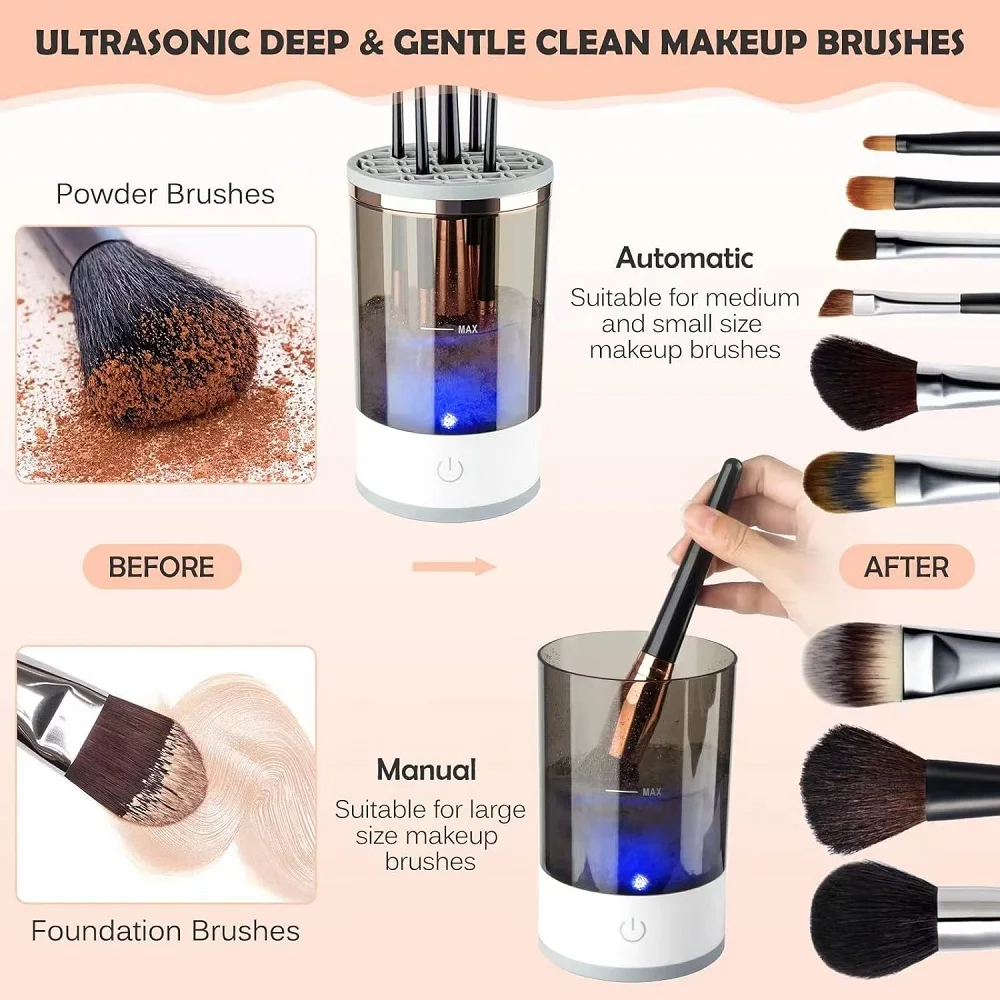 60-Second Electric Brush Cleaner