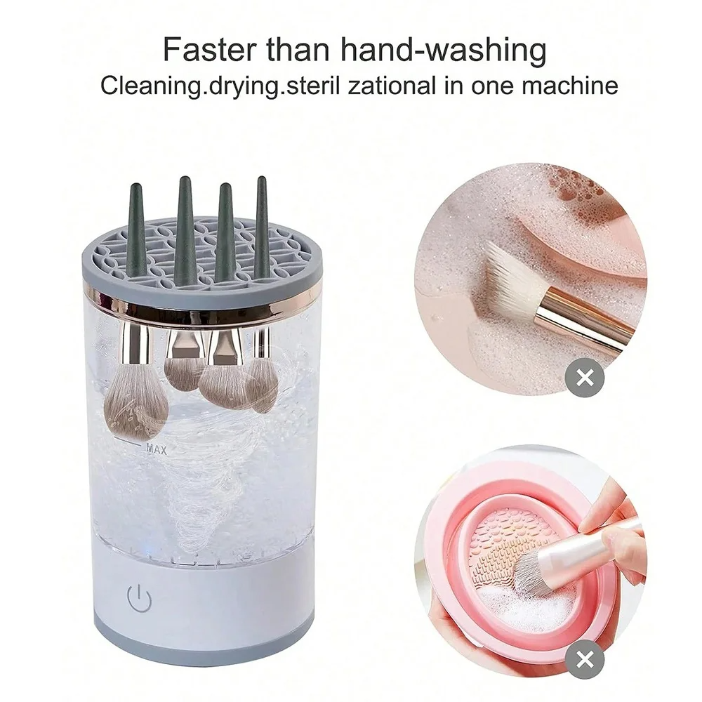 60-Second Electric Brush Cleaner