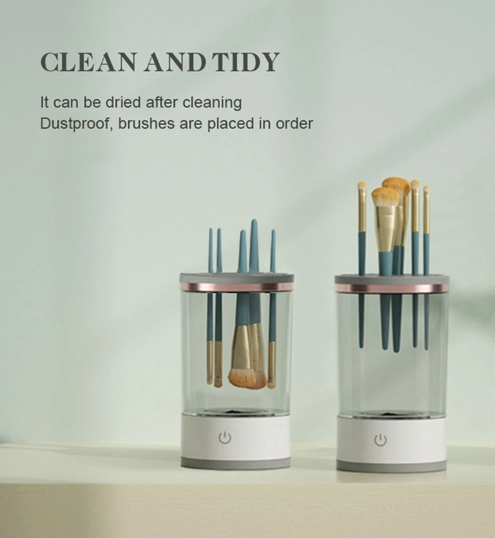 60-Second Electric Brush Cleaner