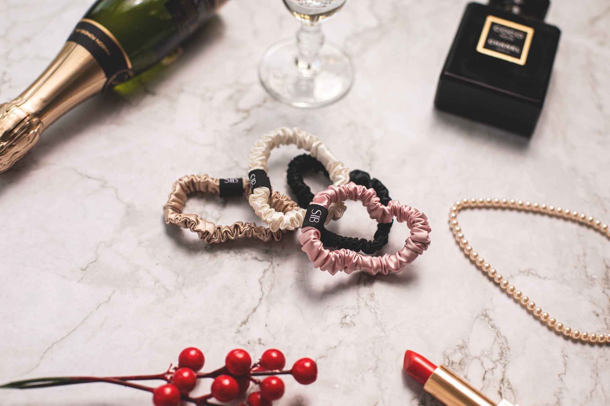 Pure Silk Scrunchie Bundle