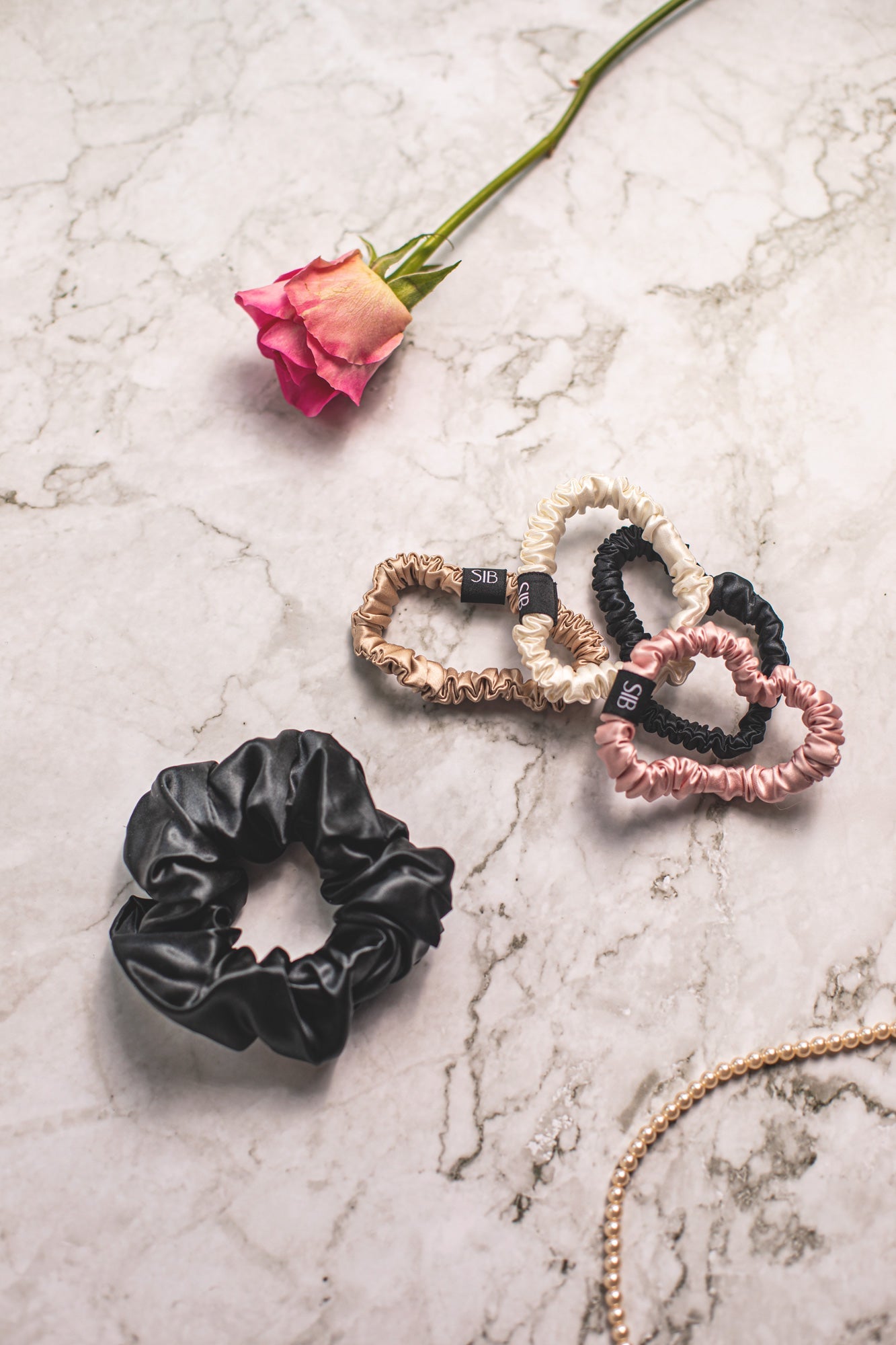 Pure Silk Scrunchie Bundle