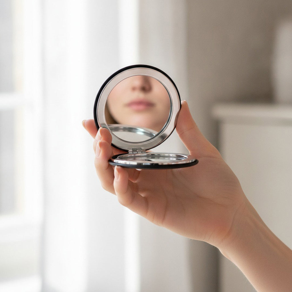 Sereline Compact Mirror — On-the-Go LED