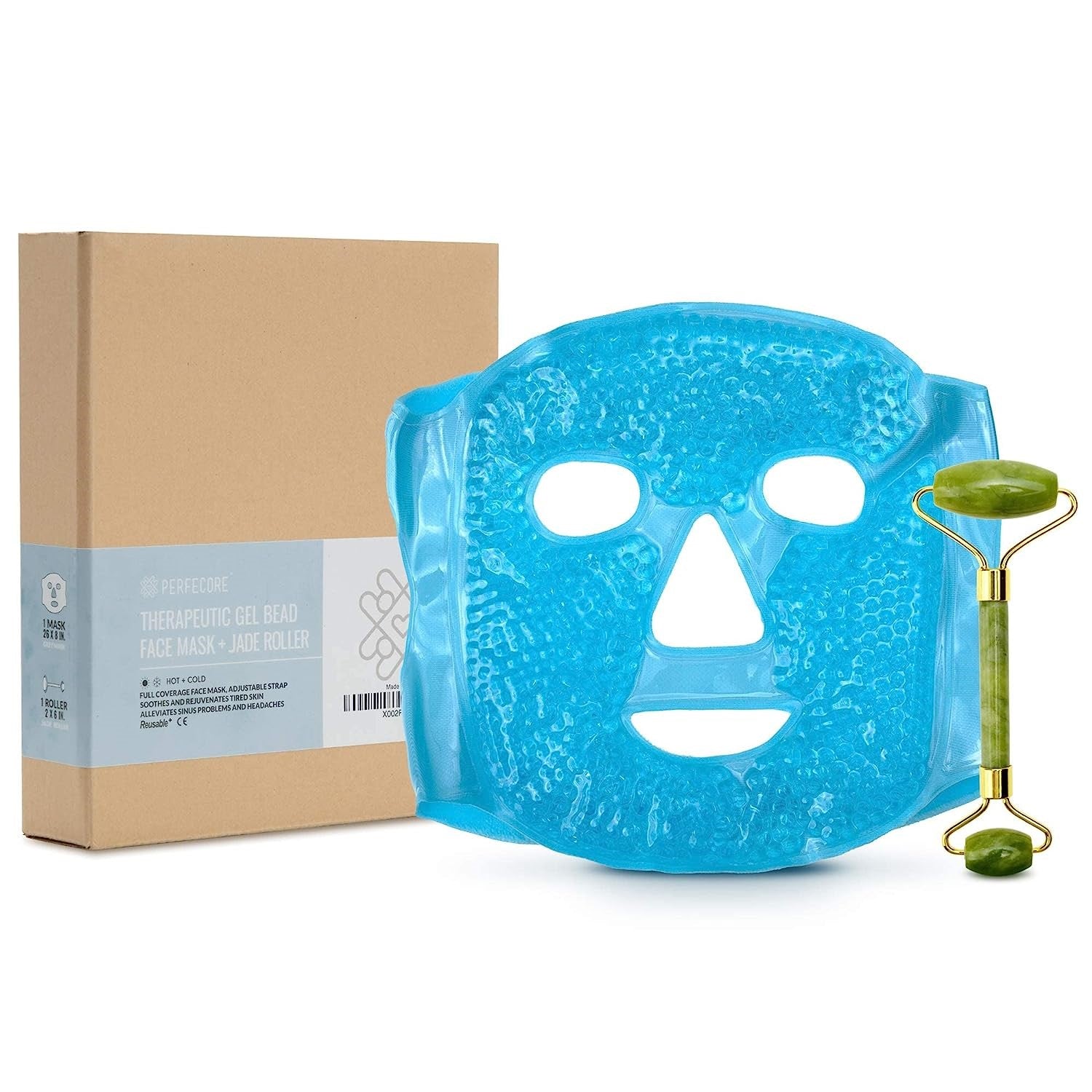 Cool Ritual Set — Jade Roller + Ice Mask