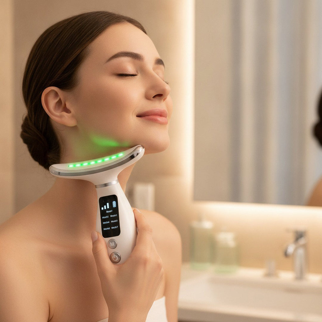 Sereline Contour — EMS & LED Face + Neck Device